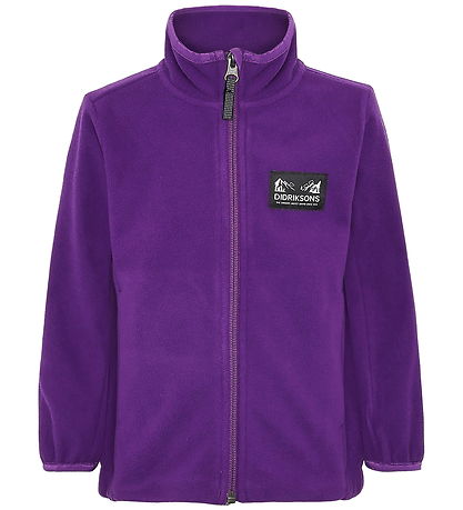 Didriksons Fleece Jacket - Nutmeg - Royal Purple