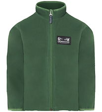 Didriksons Fleece Jacket - Nutmeg - Pine Green