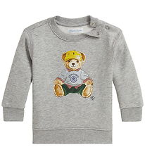 Polo Ralph Lauren Sweatshirt - Madison - Grey Melange w. Soft To