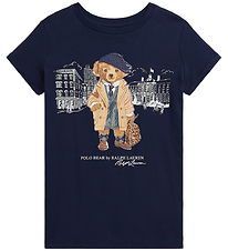 Polo Ralph Lauren T-shirt - Madison - Navy w. Print