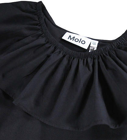 Molo Dress - Rib - Cille - Black