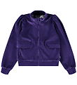 Molo Cardigan Velur - Malika - Space Purple