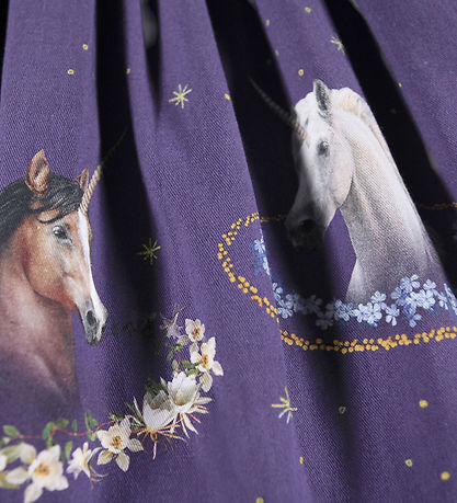 Molo Dress - Rib - Casie Warm - Unicorn Cosmos