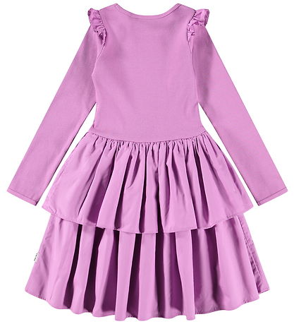 Molo Dress - Rib - Cathi - Purple Ray