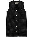 Sofie Schnoor Dress - Denim - Beetle - Black w. Dots