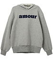 Sofie Schnoor Mädchen Kapuzenpullover - Simona - Grau Meliert m.