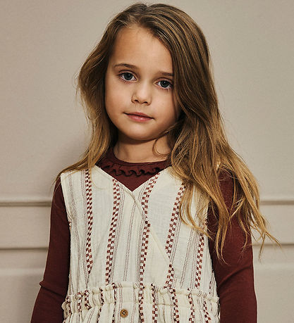 Lil' Atelier Blouse - NmfGayo - Hot Chocolate