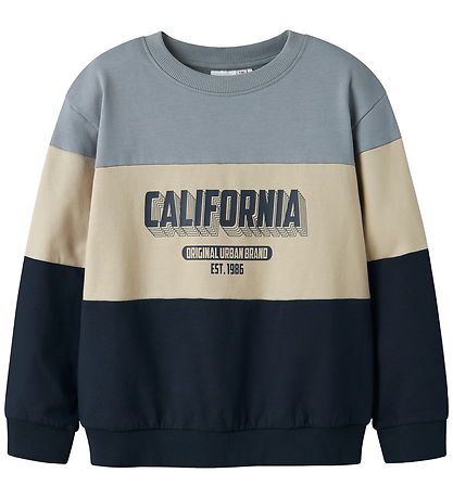 Sweat-shirt Name It - NkmVemil - Marine Blazer/California
