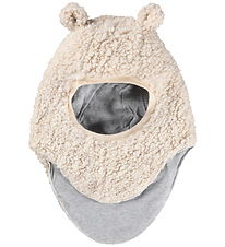 Molo Balaclava - Teddy - Kay - 2-layer - Vanilla