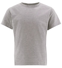Hound T-Shirt - Box Passform - Hellgrau-Meliert