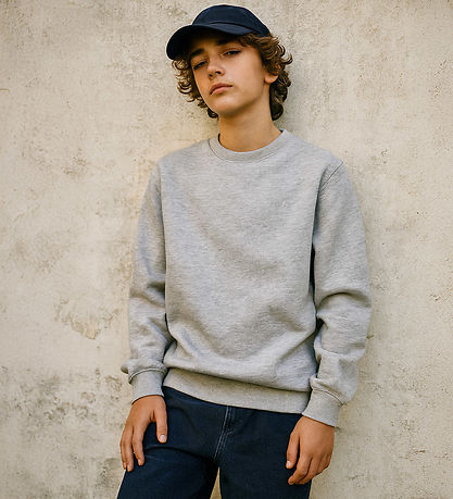 Hound Sweatshirt - HdNoah - Lichtgrijs Gevlekt
