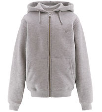 Hound Cardigan - Ljustgråmelerad