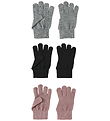 Name It Gloves - NkfMagic - Knitted - 6-Pack - Black/Grey WOODRO