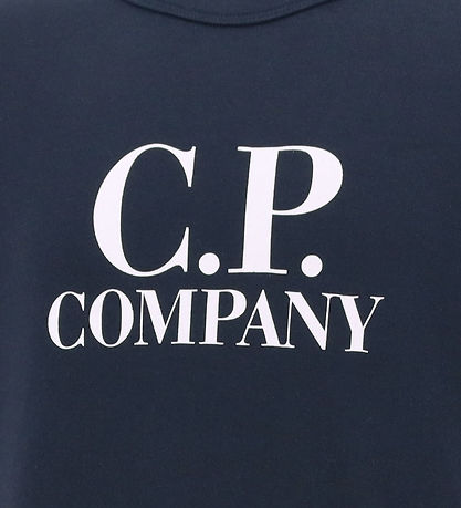 C.P. Company Collegepaita - Total Eclipse Blue M. Valkoinen