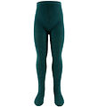 Molo Tights - Rib - Cosmic Green w. Glitter