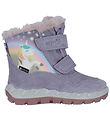 Bottes d'Hiver Superfit - Oiseau de glace - Tex - Violet/Rose