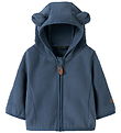Name It Fleece Jacket - NbnMeeko - Vintage Indigo w. Ears