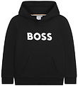 BOSS Kapuzenpullover - Schwarzes m. Logo