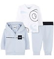 BOSS Gift Box - Sweat Set/Blouse - Light boat/White w. Print