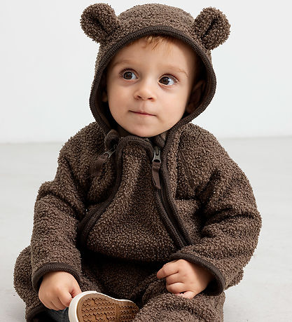 MarMar Fleece Suit - Robert - Earth
