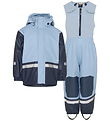 Didriksons Regenkleidung m. Fleece - Boardman - PU - Cloud Blue