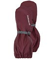 Didriksons Mittens w. Fleece - PU - Pileglove - Anemon Red