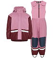 Didrikson Regenkleidung m. Fleece - Boardman - PU - Heather Pink
