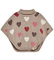 Hust and Claire Poncho - Knitted - HCPinja - Biscuit