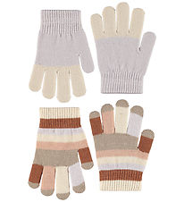 Molo Gloves - Knitted - Kei - 2-Pack - Lilac Marble