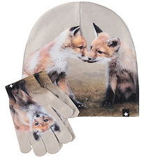 Molo Beanie/Gloves - Kaya - Fox Cubs
