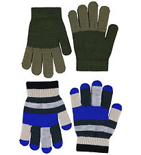 Molo Gloves - Knitted - Kei - 2-Pack - Dark Forest