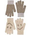 Molo Gloves - Knitted - Kello - 2-Pack - Vanilla
