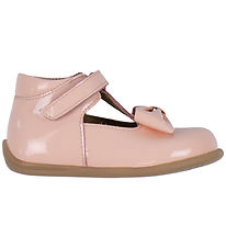 Pom Pom Shoes - Dusty Rose Patent