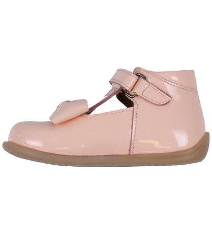 Pom Pom Shoes - Dusty Rose Patent