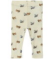 Lil' Atelier Leggings - Wool/Modal - Noos - NbmNalu - Turtledove