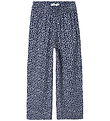 Name It Trousers - Viscose - NkfNettia - Wide - Blueprint/Flower