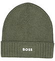 BOSS Beanie - Knitted - Green