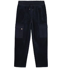BOSS Corduroy Trousers - Navy