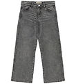 Creamie Farkut - Leveä - Light Grey Denim
