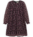 Creamie Dress - Flower Dobby - Black
