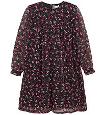 Creamie Dress - Flower Dobby - Black
