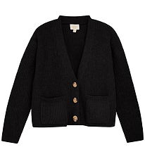 Creamie Cardigan - Knitted - Black