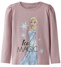 Name It Tröja - Frost - NmfOsma - Minnessak Lilac/Framsida