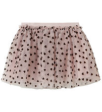 Name It Skirt - Tulle - NmfNea - Burnished Lilac w. Hearts