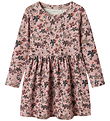 Name It Kjole - NmfNaline - Burnished Lilac m. Blomster