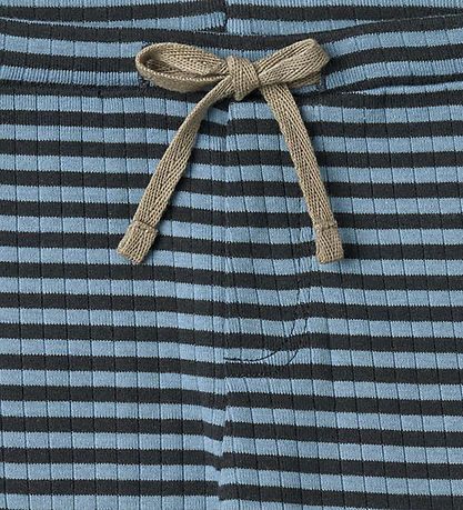 Wheat Trousers - Rib - Manfred - Bright Blue Stripe