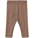Wheat Leggings - Rib - Jules - Karamella Brown