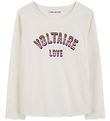 Zadig & Voltaire Blouse - Off White w. Print
