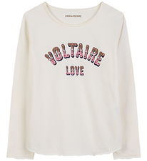 Zadig & Voltaire Blouse - Off White m. Print