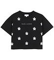 Little Marc Jacobs T-shirt - Cropped - Black w. Print